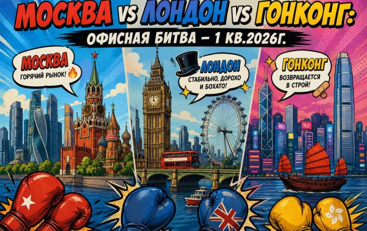 Москва vs Лондон vs Гонконг